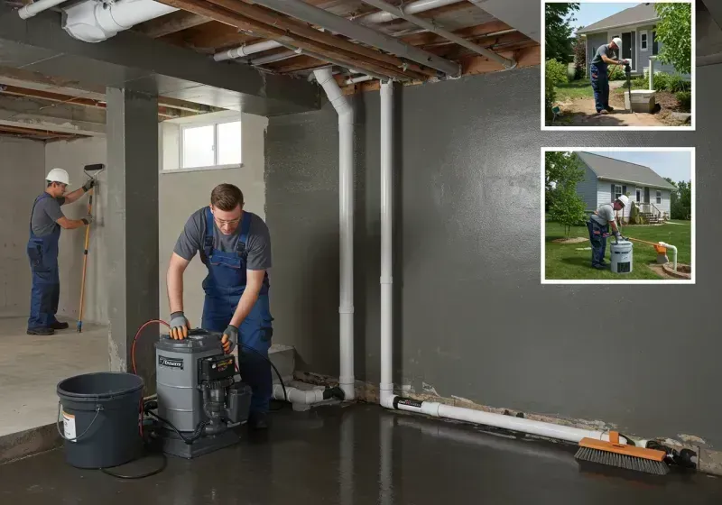 Basement Waterproofing and Flood Prevention process in Ironwood, MI